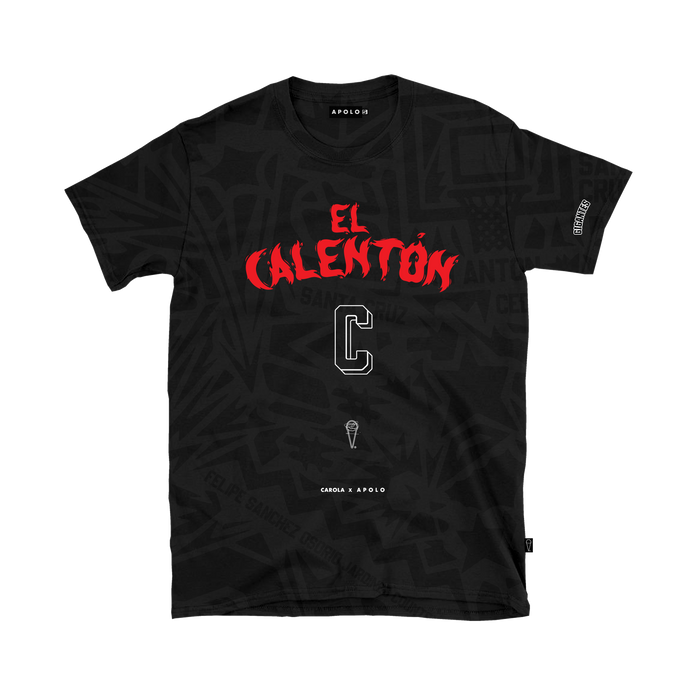 El Calentón x APOLO Tee - Black