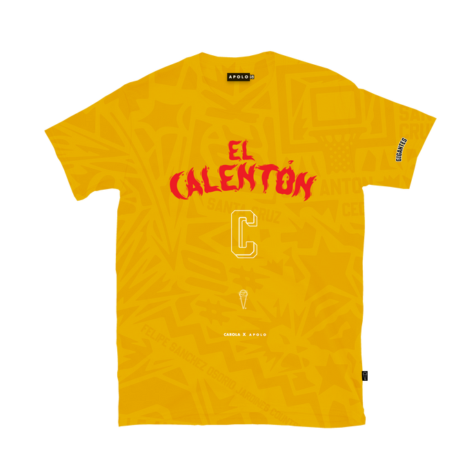 El Calentón x APOLO Tee - Yellow