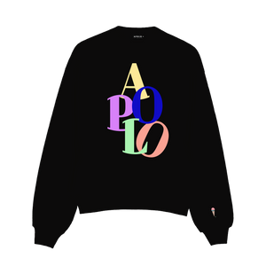 APOLO W22 Logo Crewneck - Black