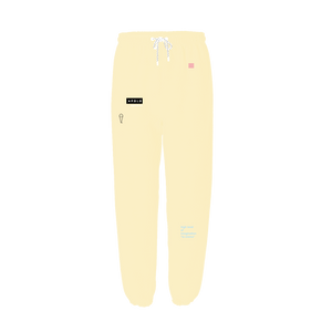 Squarebox Logo Sweatpants - Yellow