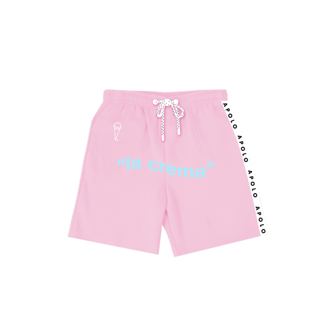 La Crema Patch Shorts - Soft pink